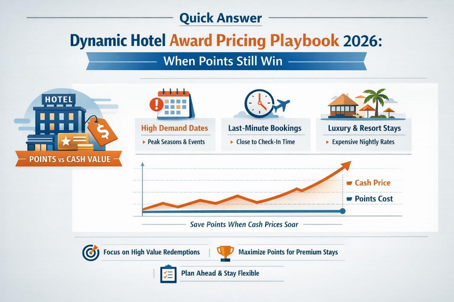 Professional landscape infographic () for article "Dynamic hotel award pricing playbook 2026: When points still win",