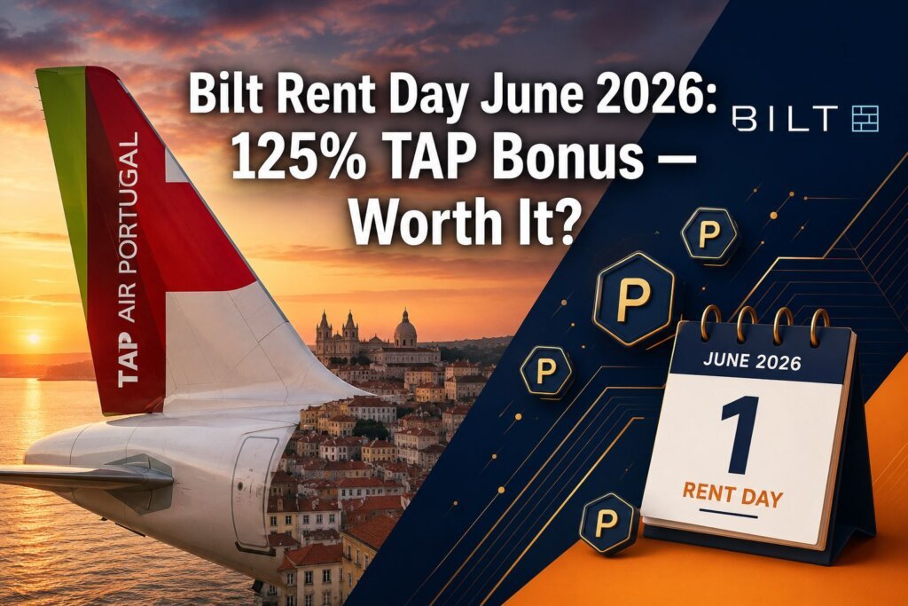 Bilt Rent Day June 2026: Up to 125% TAP Air Portugal Transfer Bonus — Is It Worth It? Bilt Rent Day June 2026: Up to 125% TAP Air Portugal Transfer Bonus — Is It Worth It?
