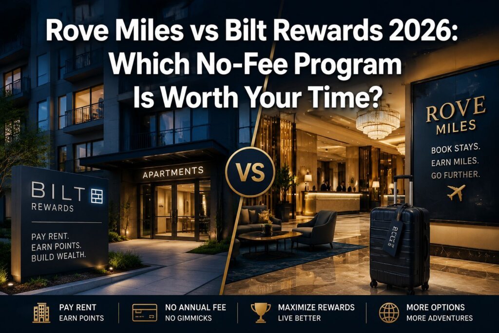 Rove Miles vs Bilt Rewards 2026: Which No-Fee Program Is Worth Your Time?