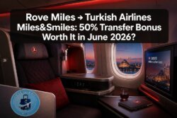 Rove Miles Turkish Airlines Transfer Bonus June 2026: Is the 50% Boost Worth It?