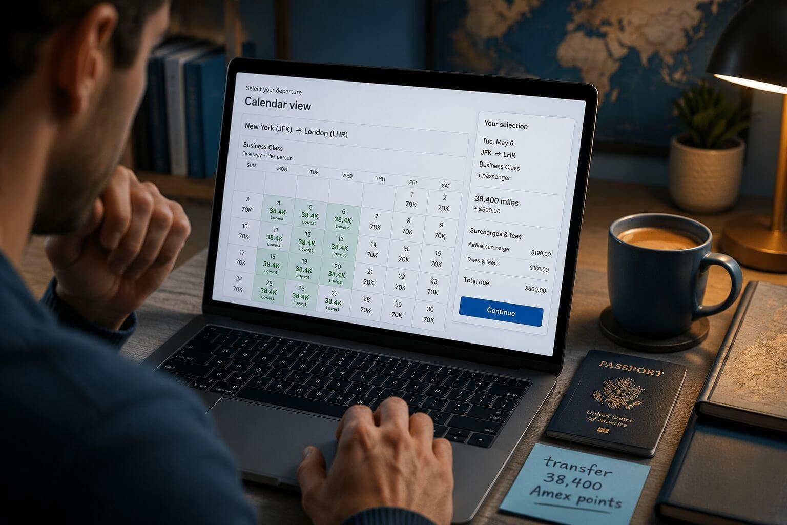 Transferring Points to Flying Blue Quickly