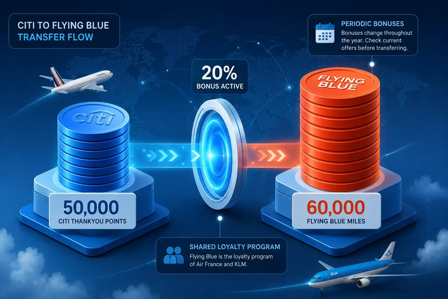 Citi to Flying Blue Transfer Bonus 2026: Is the Current Promo Worth It? Flying Blue Promo Awards and Monthly Deals