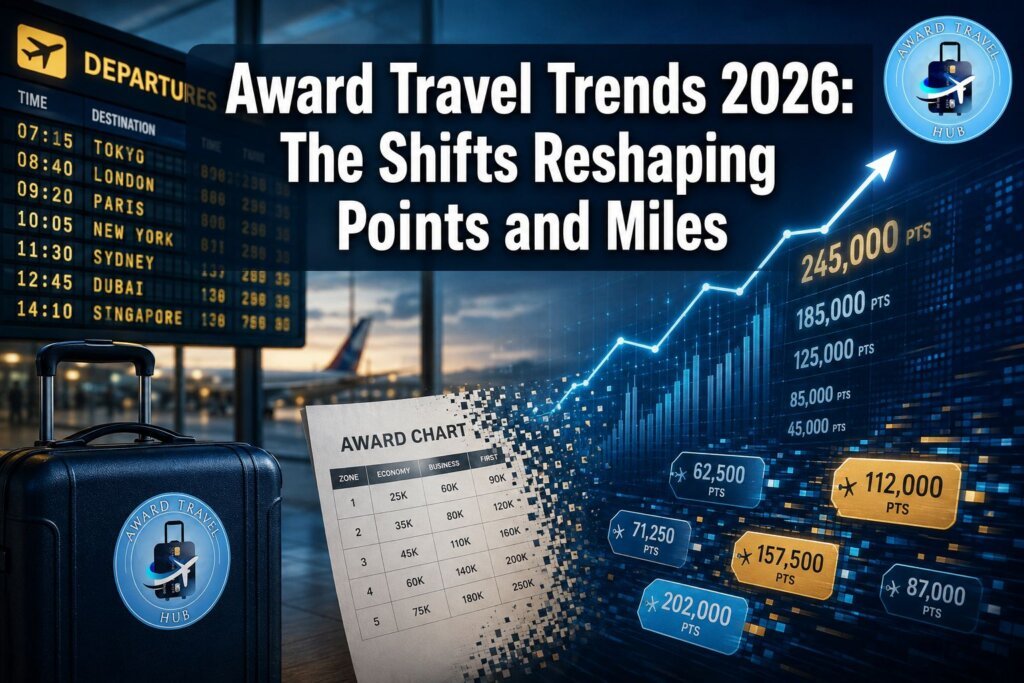 Award Travel Trends 2026: The Shifts Reshaping Points and Miles Award Travel Trends 2026: The Shifts Reshaping Points and Miles