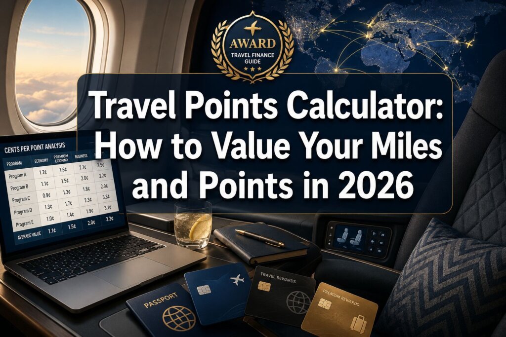 Travel Points Calculator: How to Value Your Miles and Points in 2026