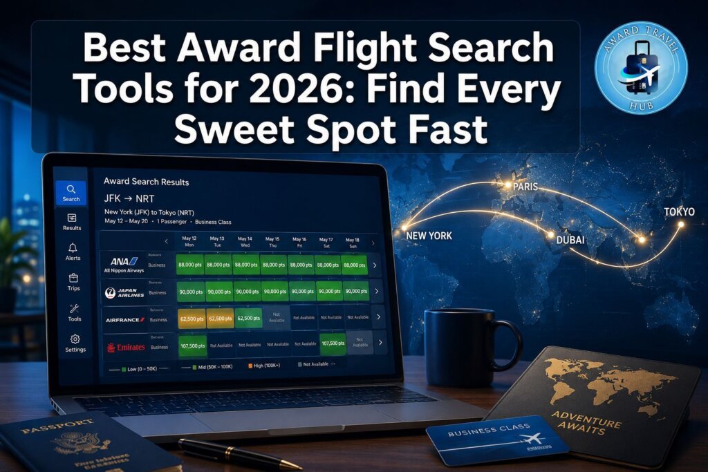 Best Award Flight Search Tools for 2026: Find Every Sweet Spot Fast