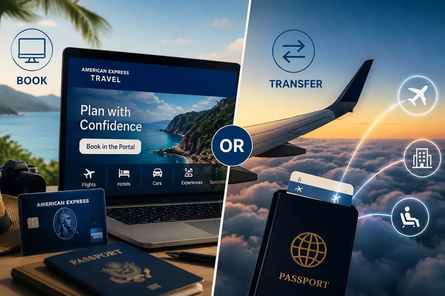 Editorial landscape image () for the article section "American Express Travel Portal 2026: When to Book There Instead of
