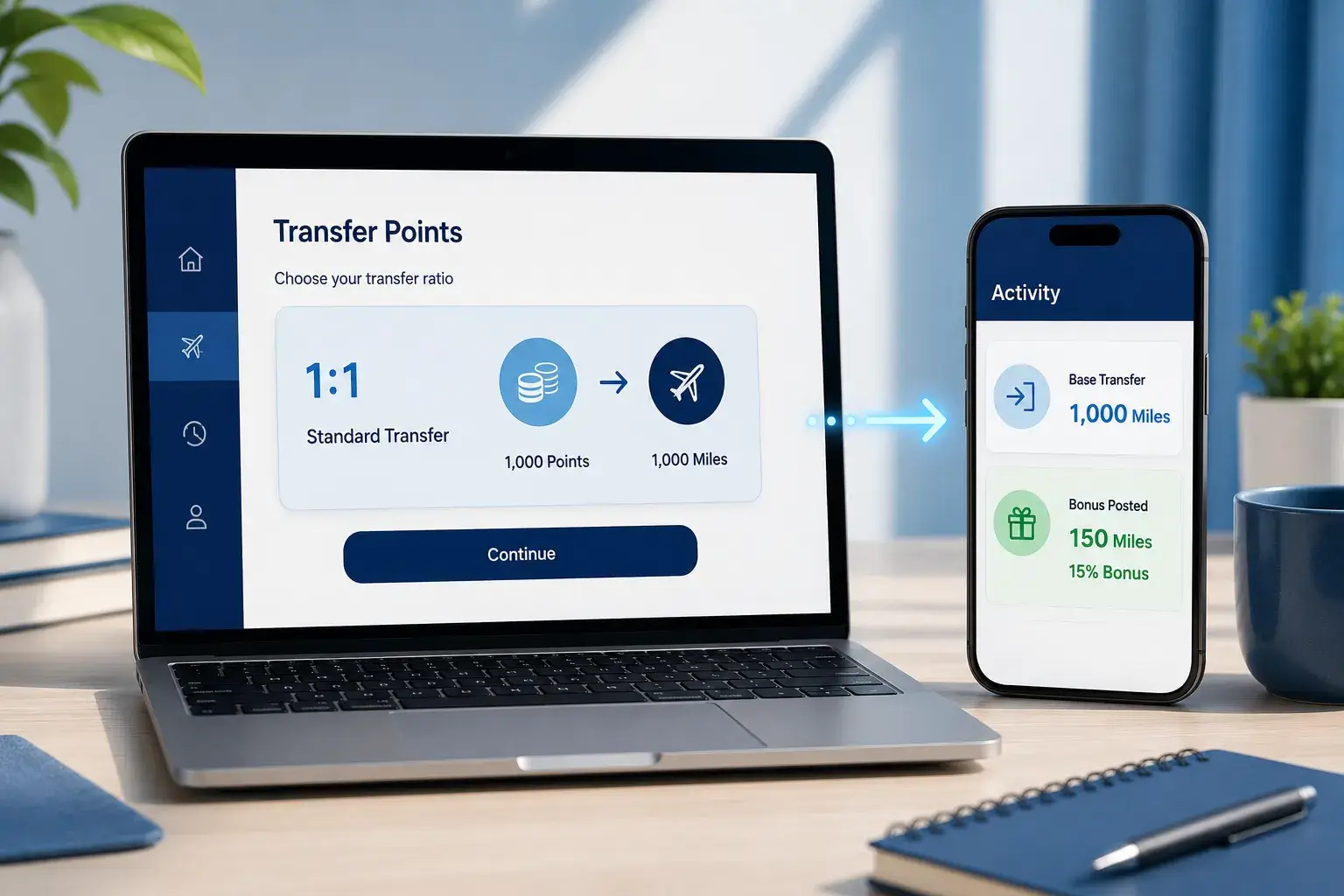 How long does it take to transfer Capital One points to Avianca?