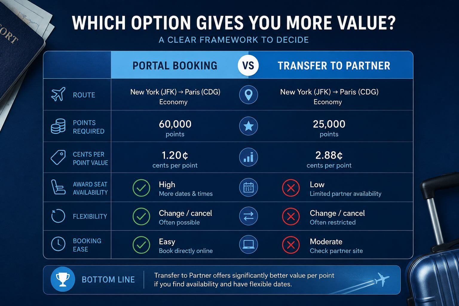 Portal vs. Transfer Partners: When Each Wins