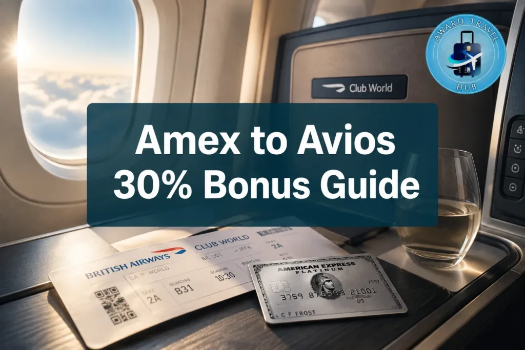 Amex to Avios 30% Transfer Bonus: How to Use It Before September 27, 2026