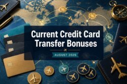 Current Credit Card Transfer Bonuses: August 2026 Roundup and Which Ones Are Worth Using