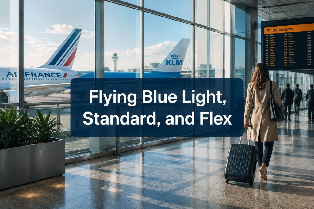 Flying Blue Light, Standard, and Flex Award Fares Start September 8: What Changes and Whether to Book First