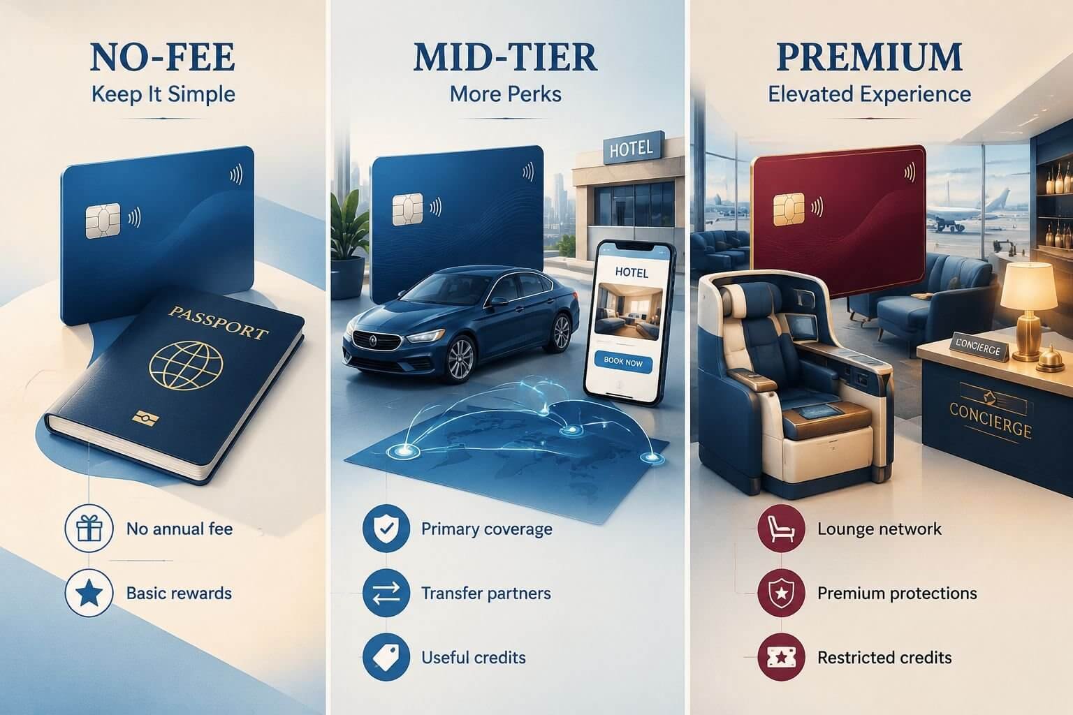 No-Annual-Fee Cards: What You Actually Get