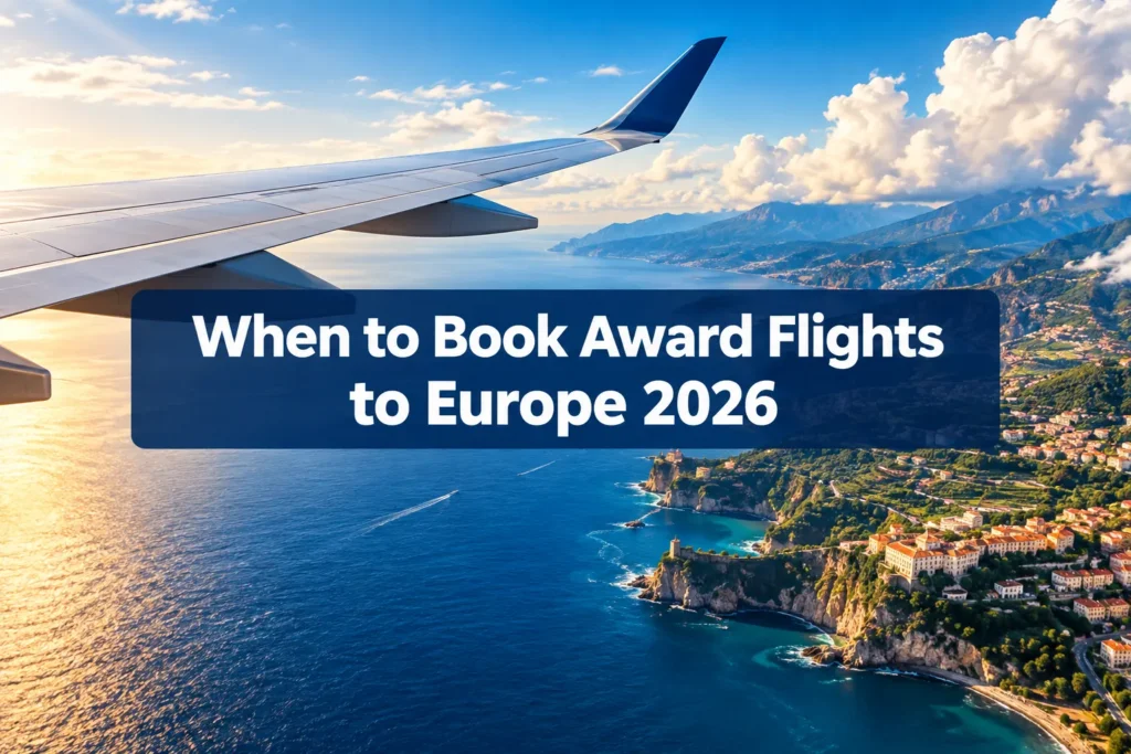 When to Book Award Flights to Europe: 2026 Release Windows by Program