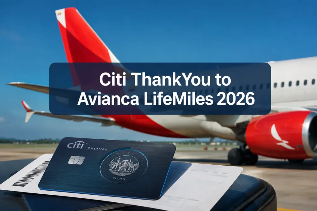 Citi ThankYou to Avianca LifeMiles 2026: Is the Citi Avianca LifeMiles Transfer Bonus Worth It?