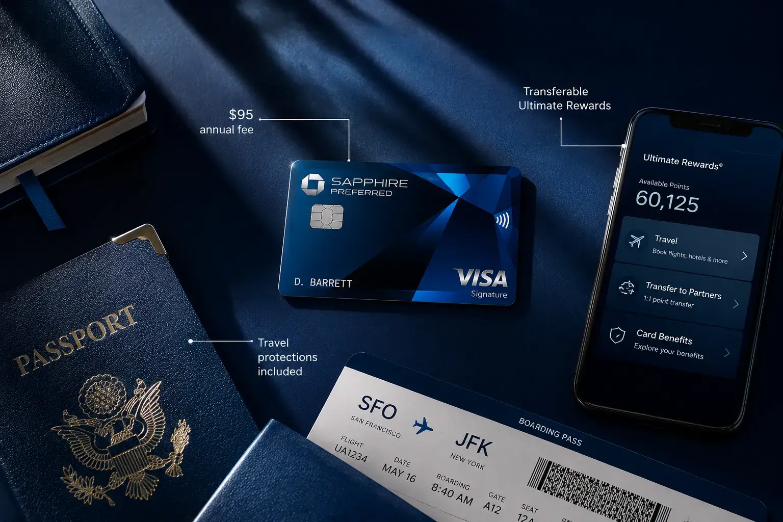 The Annual Credits and Bonuses: Hotel Credit, Anniversary Points, and DoorDash