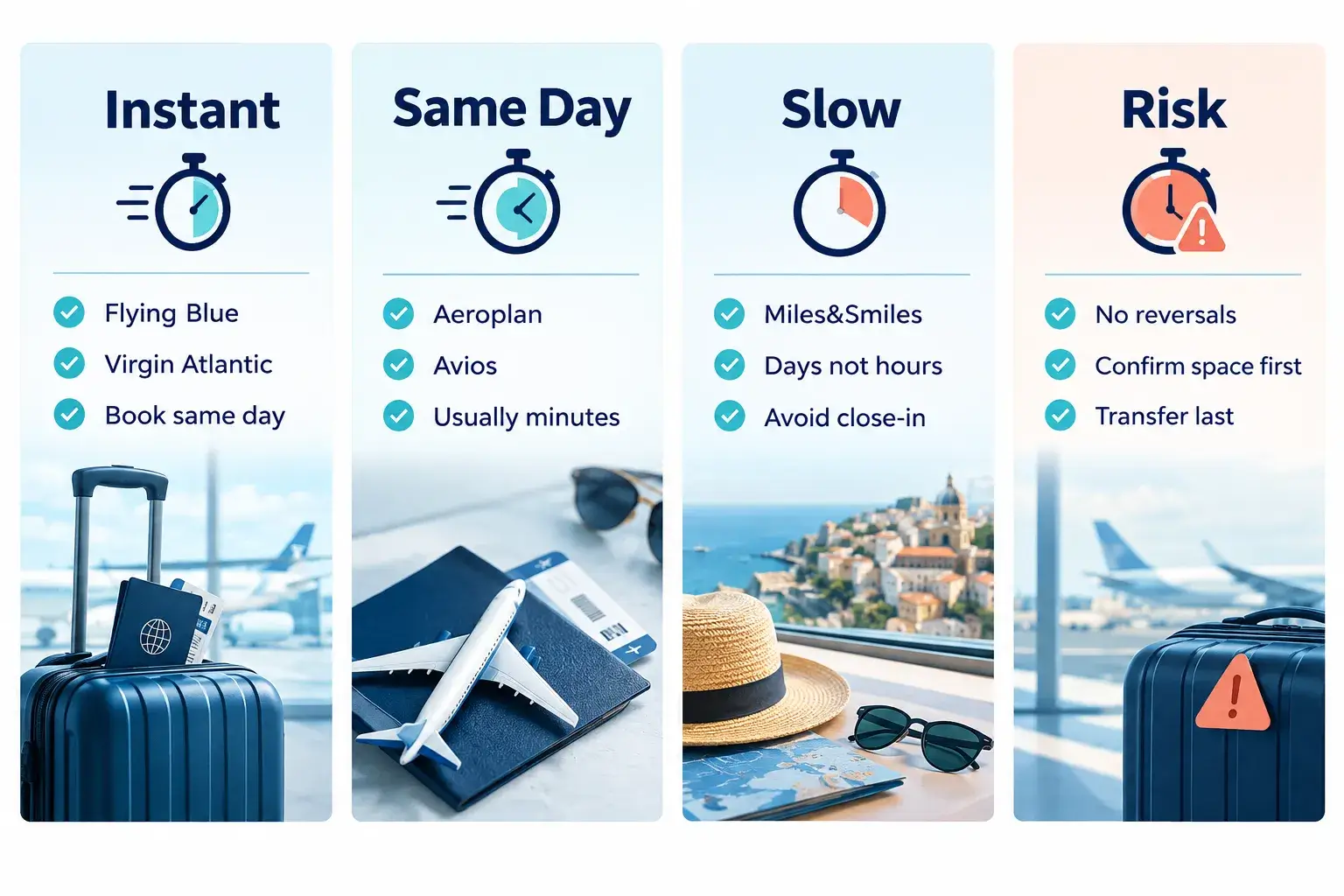 Why Flexible Points Beat Pre-Transferred Miles for Timing