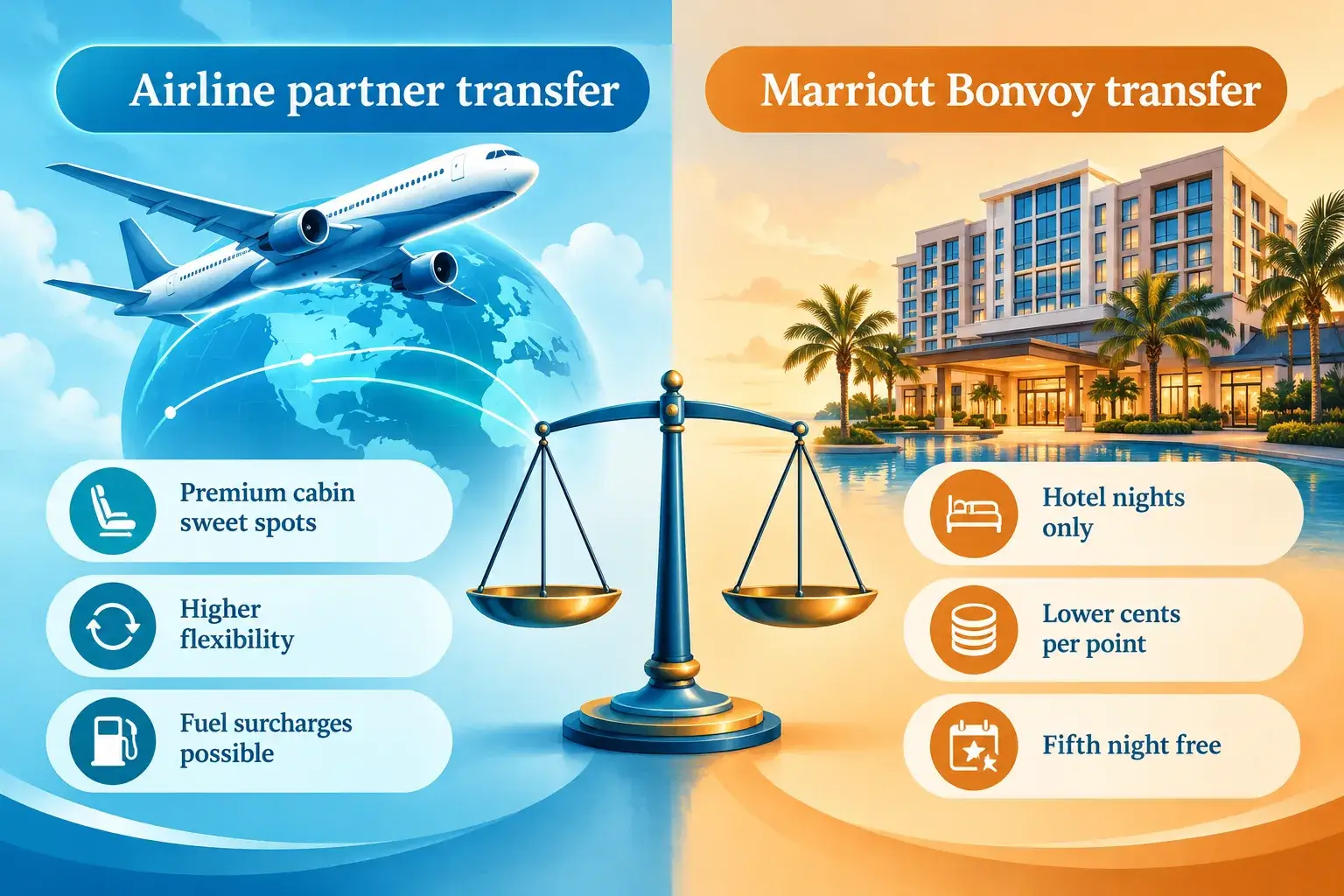 Break-Even Math: Bonvoy Value vs Airline Transfer Value