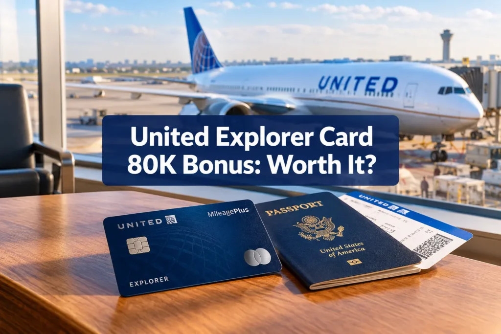 United Explorer Card 80,000 Bonus Miles Offer: Is It Worth Applying Now? United Explorer Card 80,000 Bonus Miles Offer: Is It Worth Applying Now?
